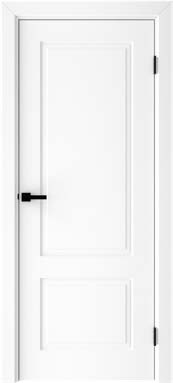 MDF Door R2 with PVC coating 80x205cm / 90x205cm  (Light Gray) (White) (Vanilla)